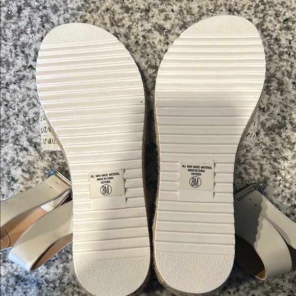 Soda Cream Sandals with Woven Straps - Picture 3 of 4